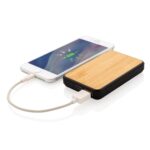 FSC® and RCS recycled plastic 5.000 mAh Powerbank