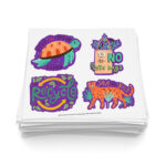 Stickers On Sheets